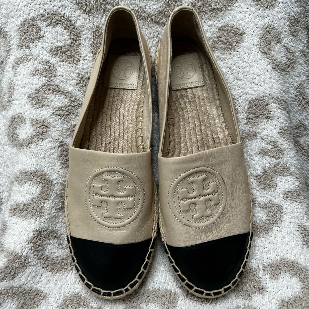 Tory Burch Benton Color Block Espadrilles Women’s Size 8